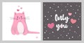 Only you. Lovely set of Valentines themed cards.